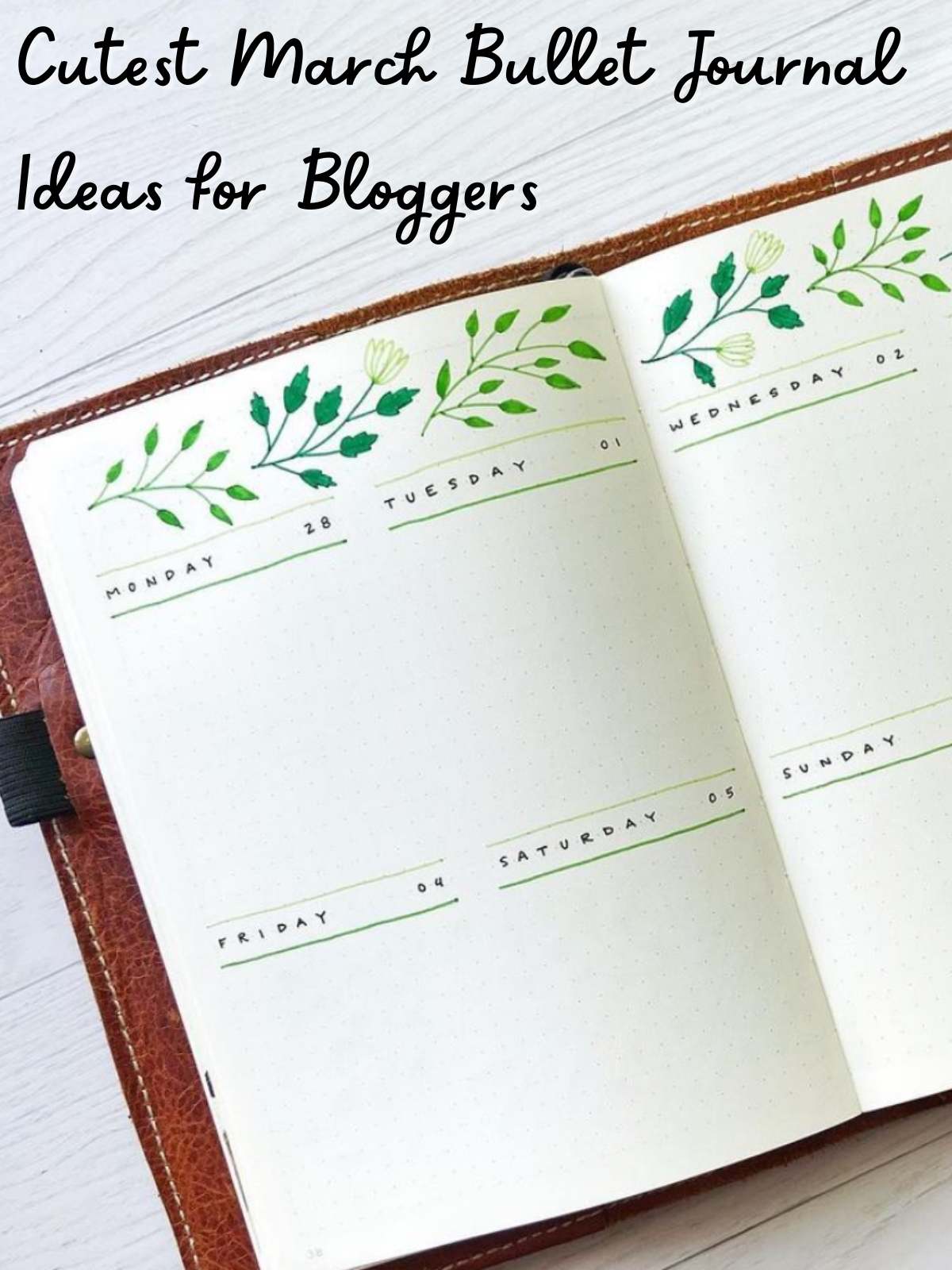Photo of journal template