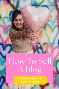 How to sell a blog in 2023
